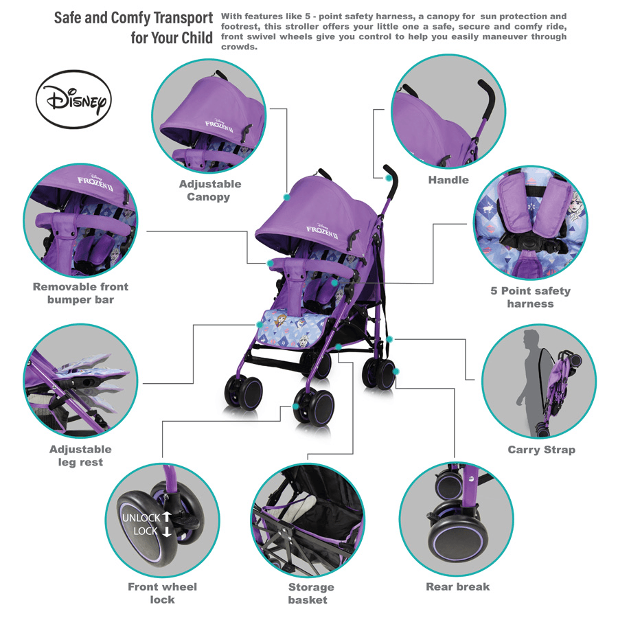 Baby Stroller - Frozen-Ii