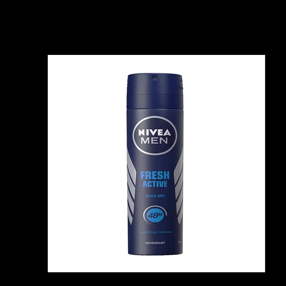 Nivea Deo Spray Men Fresh Active 150Mlx2 Sp