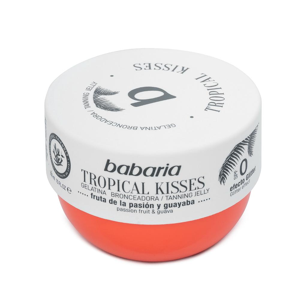 Babaria Tropical Kisses Spf 0 Glitter Effect Gel 300 Ml