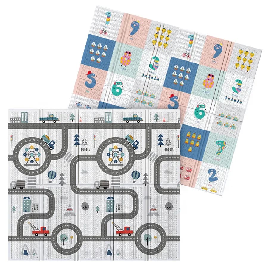 Galaxy - Baby Reversible Playmats - Numbers (1Cm Thick)