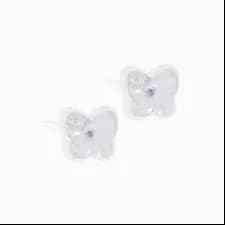 Blomdahl Medical Plastic 5Mm Earring Butterfly Crystal B