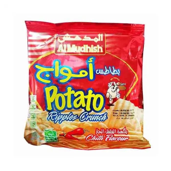 Al Mudhish Potato Crunch Chilli 15G