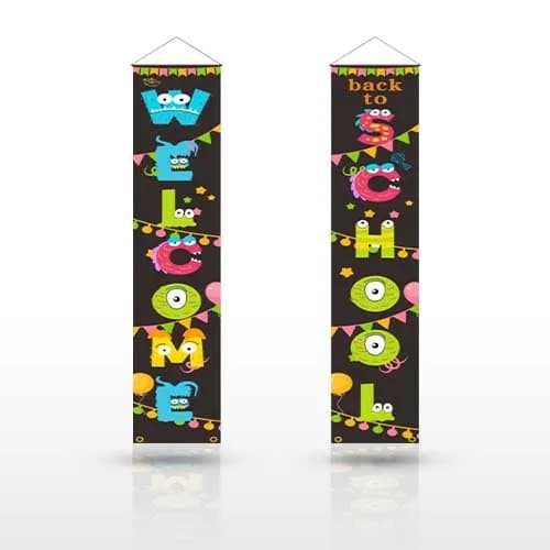 Welcome School 2 Couple 180*31 Cm Black back to school