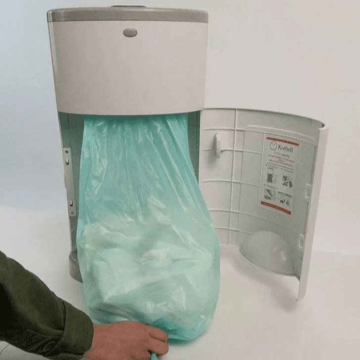 Korbell - Plus Nappy Bin With 1 Pack Refill