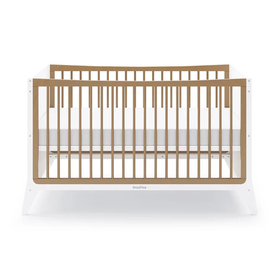 Snuzfino Cot Bed (White Natural)