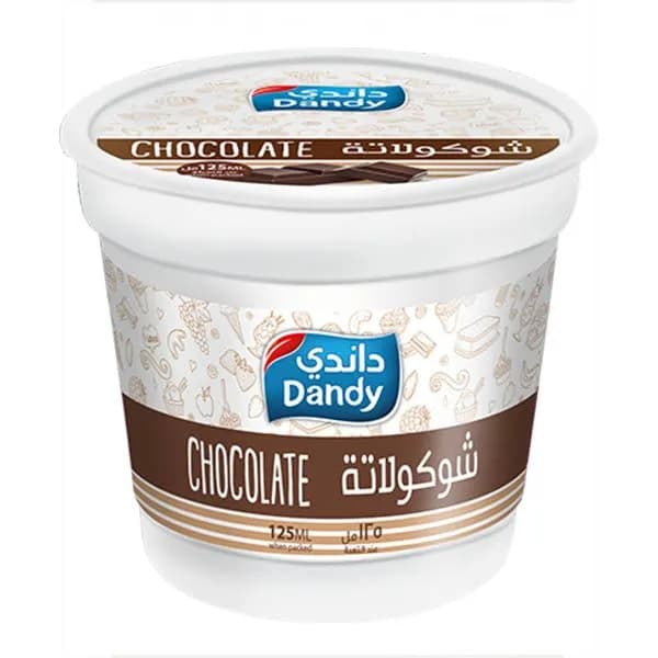 Dandy Chocolate Cup Ice Cream 125Ml