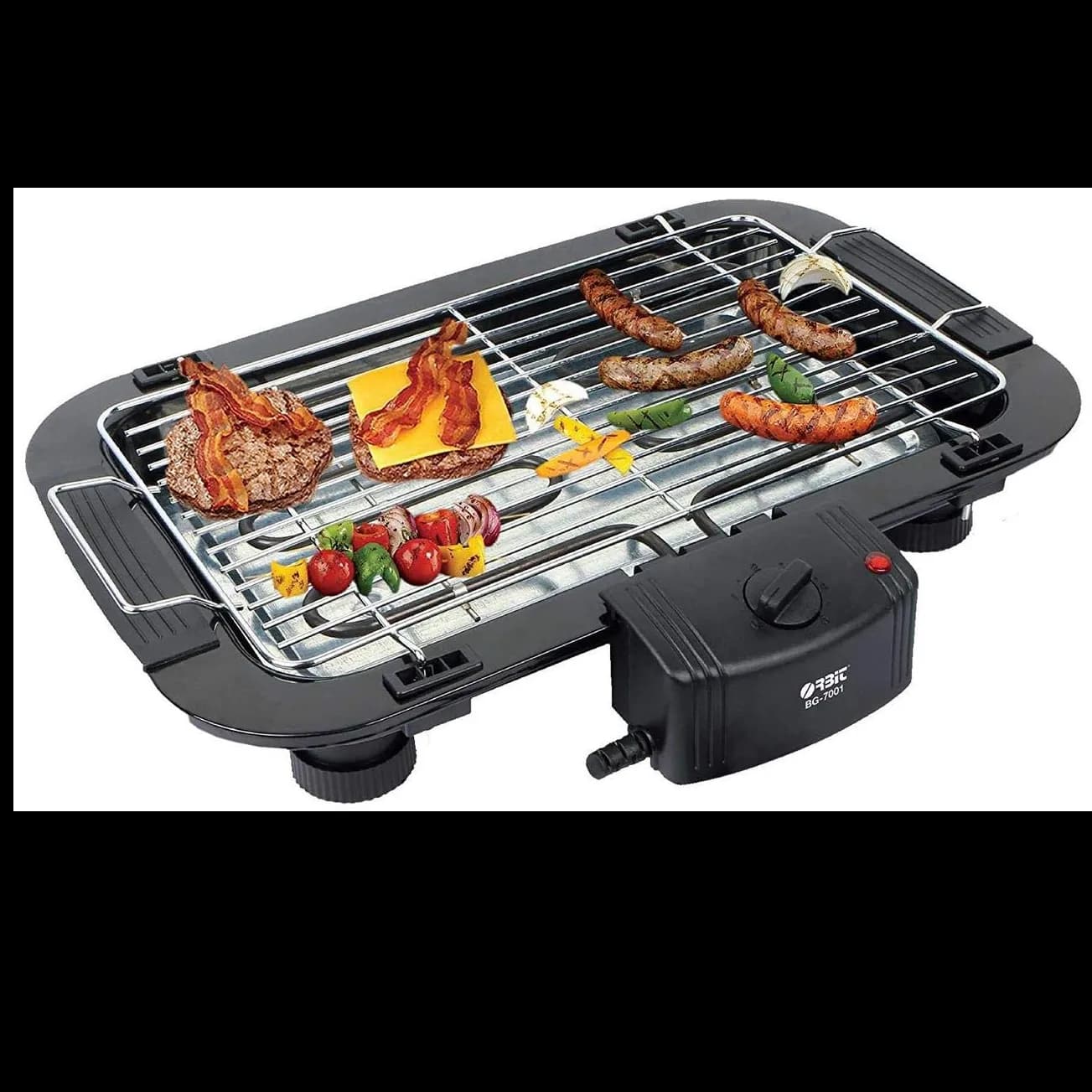 Electric Barbecue Grill Maker Ja150 - Black