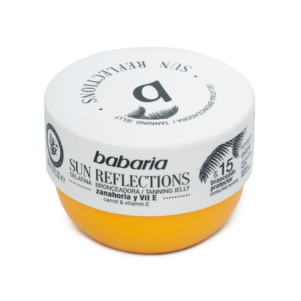 Babaria Sun Reflection Spf 15 Protective Tanning Gel 300 Ml