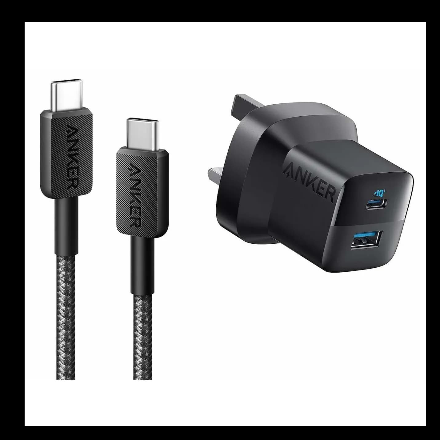 B2331K11 Anker 323 Charger With 322 Usb-C To Usb-C Cable