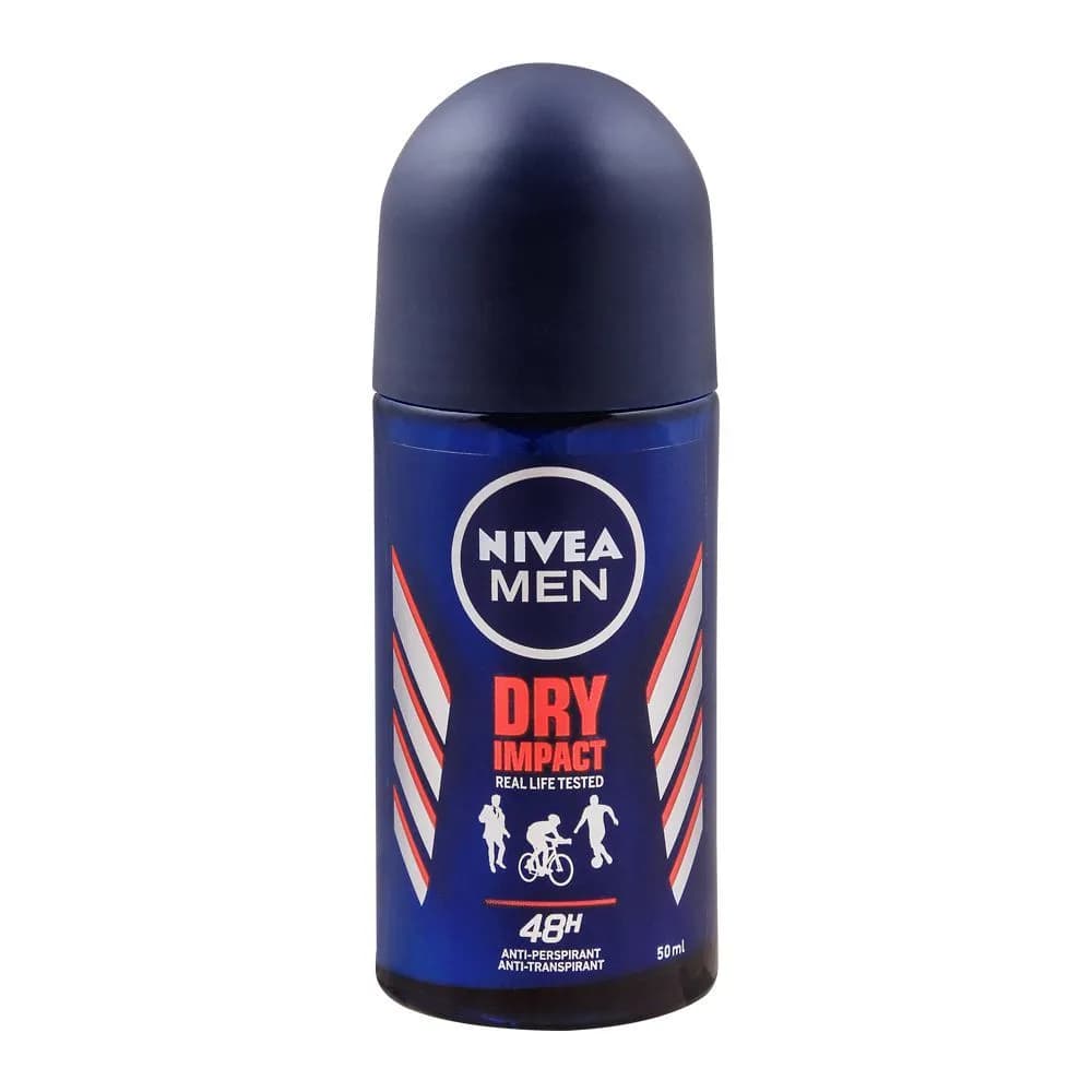 Nivea Men Dry Impact Deodorant Roll On, 50Ml