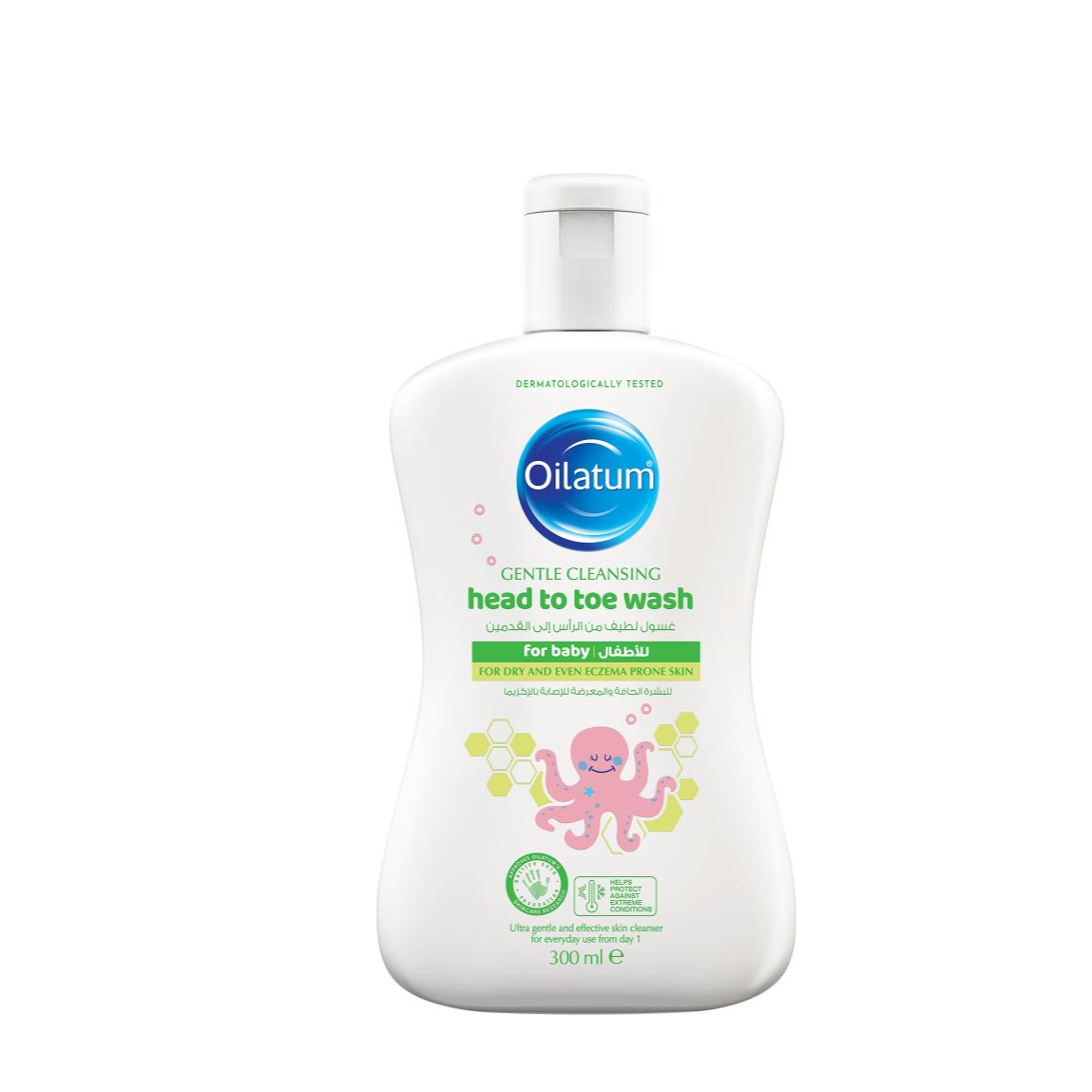 Oilatum Gentle Cleansing Head To Toe Wash Baby 300 Ml 