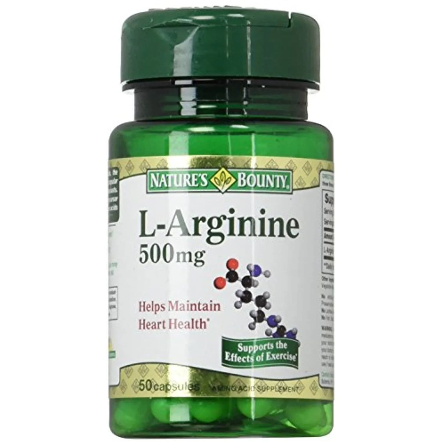 Natures Bounty L-Arginine 500 Mg 50 Cap