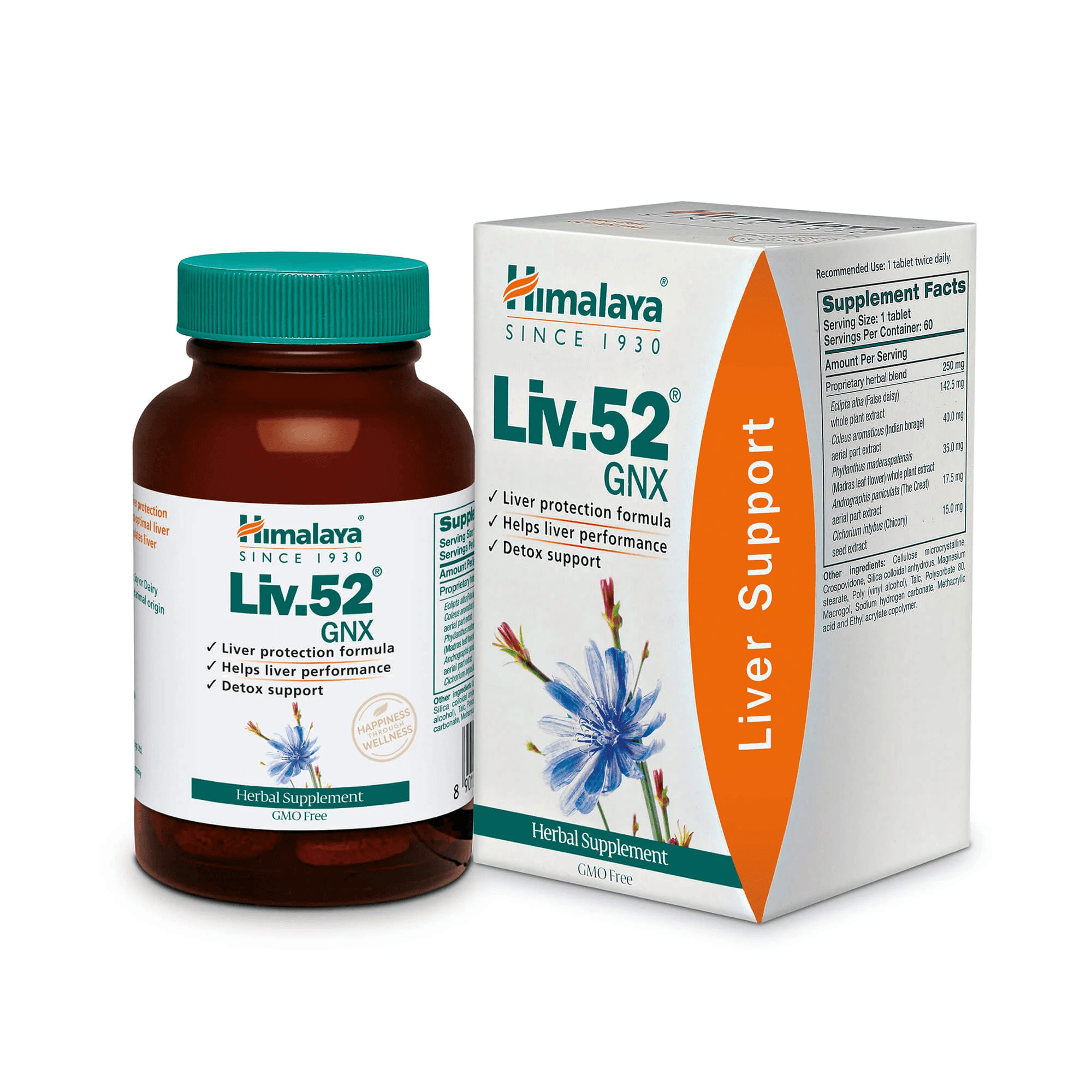 Himalaya Liv 52 Gnx 60 Tabs