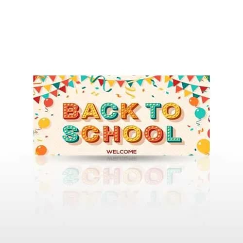 Back To School Wall 150*90 Cm