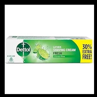 Dettol Fresh Lather Shaving Cream 78Gm