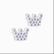 Blomdahl Medical Plastic 9Mm Earring Brilliance Princess D