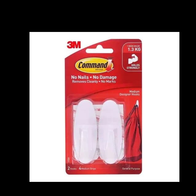 3M Command Medium Designer Hooks