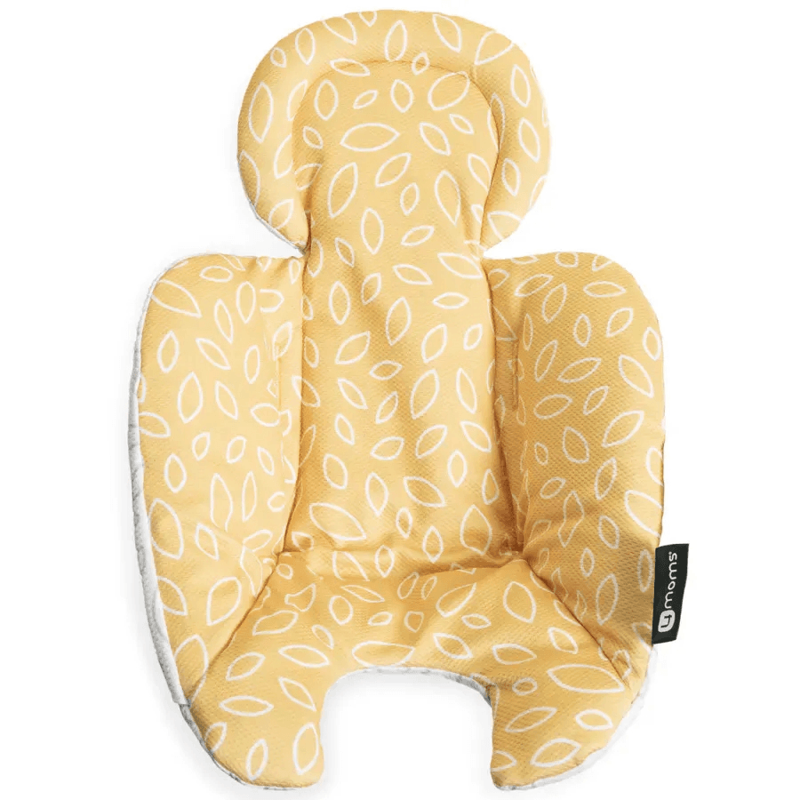 4Moms MamaRoo 5 Multi-Motion Baby Swing (Black) + Newborn Insert(YelloWithMesh)