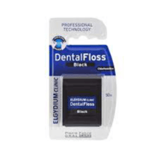 Elgydium Floss Chlorhexidine Black