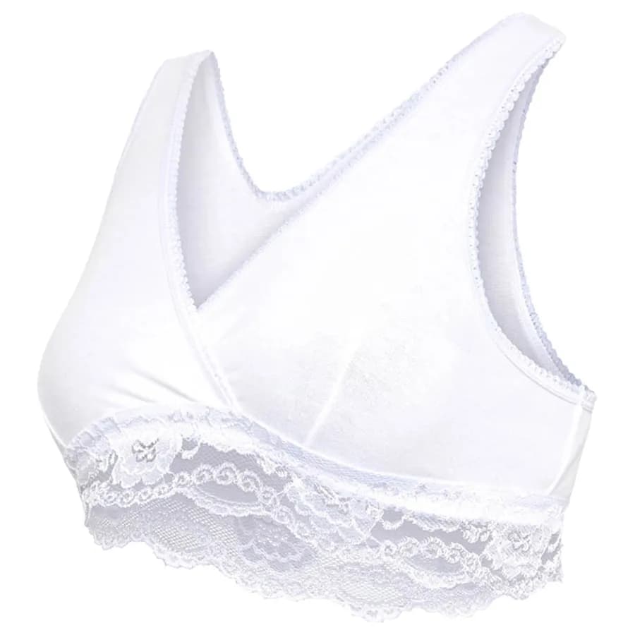 Carriwell - Crossover Sleeping & Nursing Bra (White) - Small