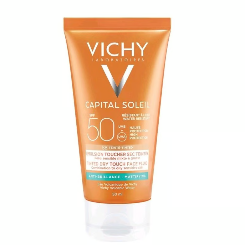 Vichy Capital Soleil Tinted Dry Touch Spf50+ Face Fluid - 50Ml