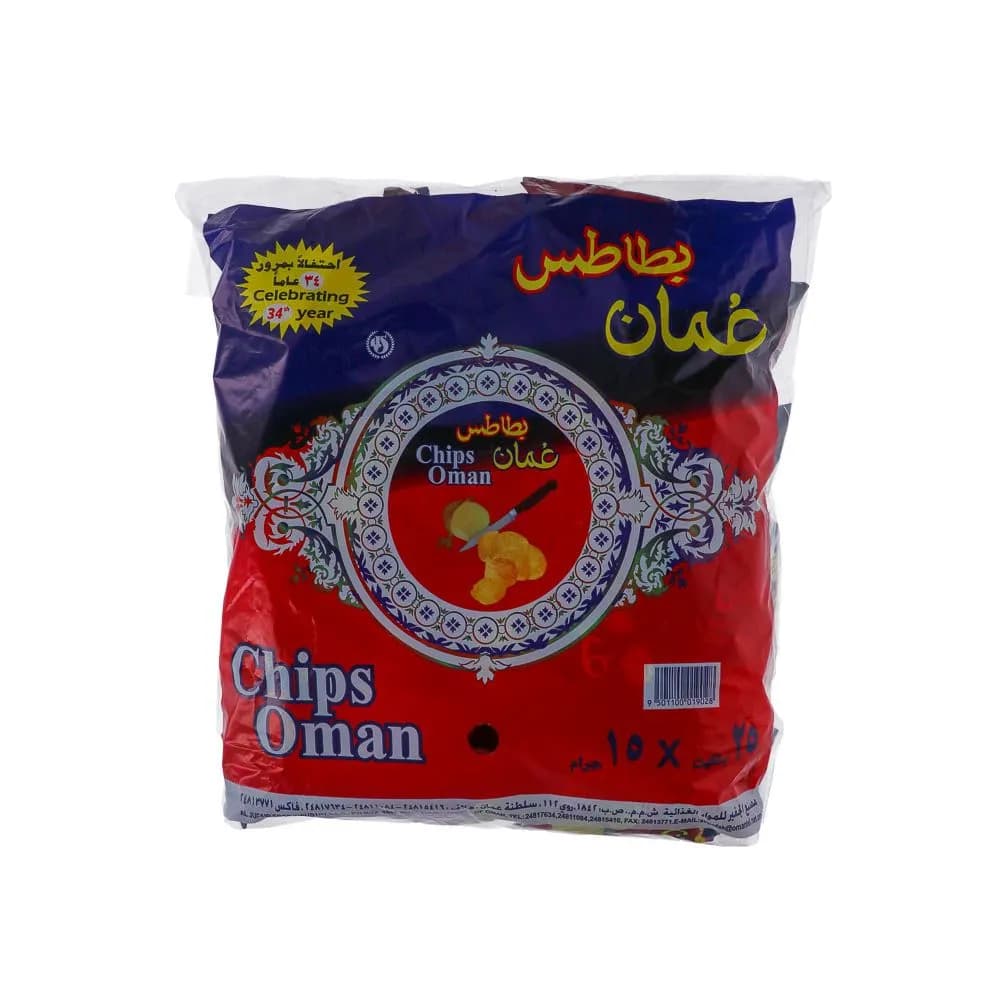 Chips Oman 25X15G