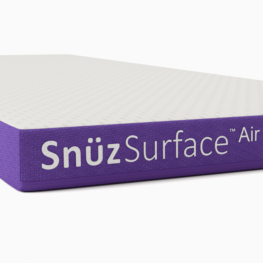 Snuzsurface Duo Dual Sided Cot Bed Mattress Snuzkot - 68 X 117 Cm