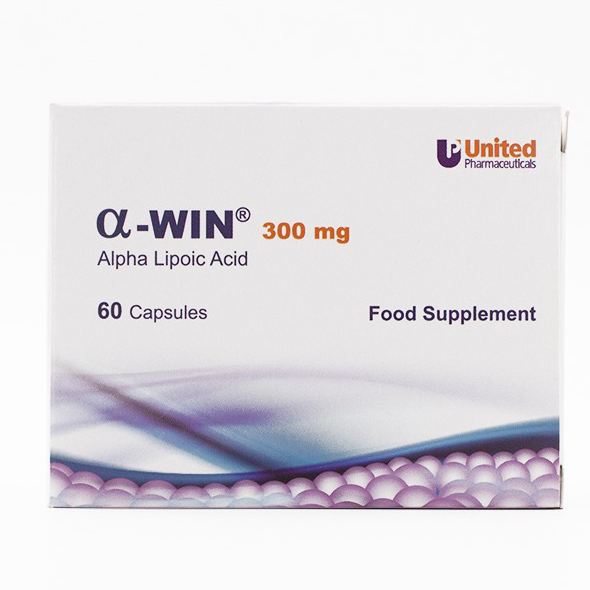 United Pharmaceuticals Alpha Win (300Mg) Capsules - 60'S