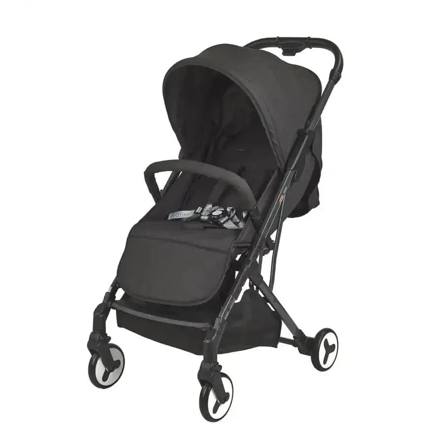 Gokke Compact Light Weight Baby Stroller B09Bl (Black)