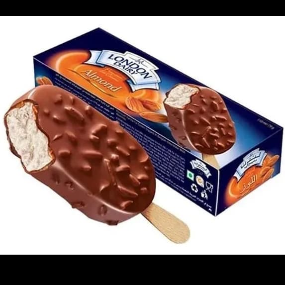 London Dairy Premium Ice Cream Almond 100Ml