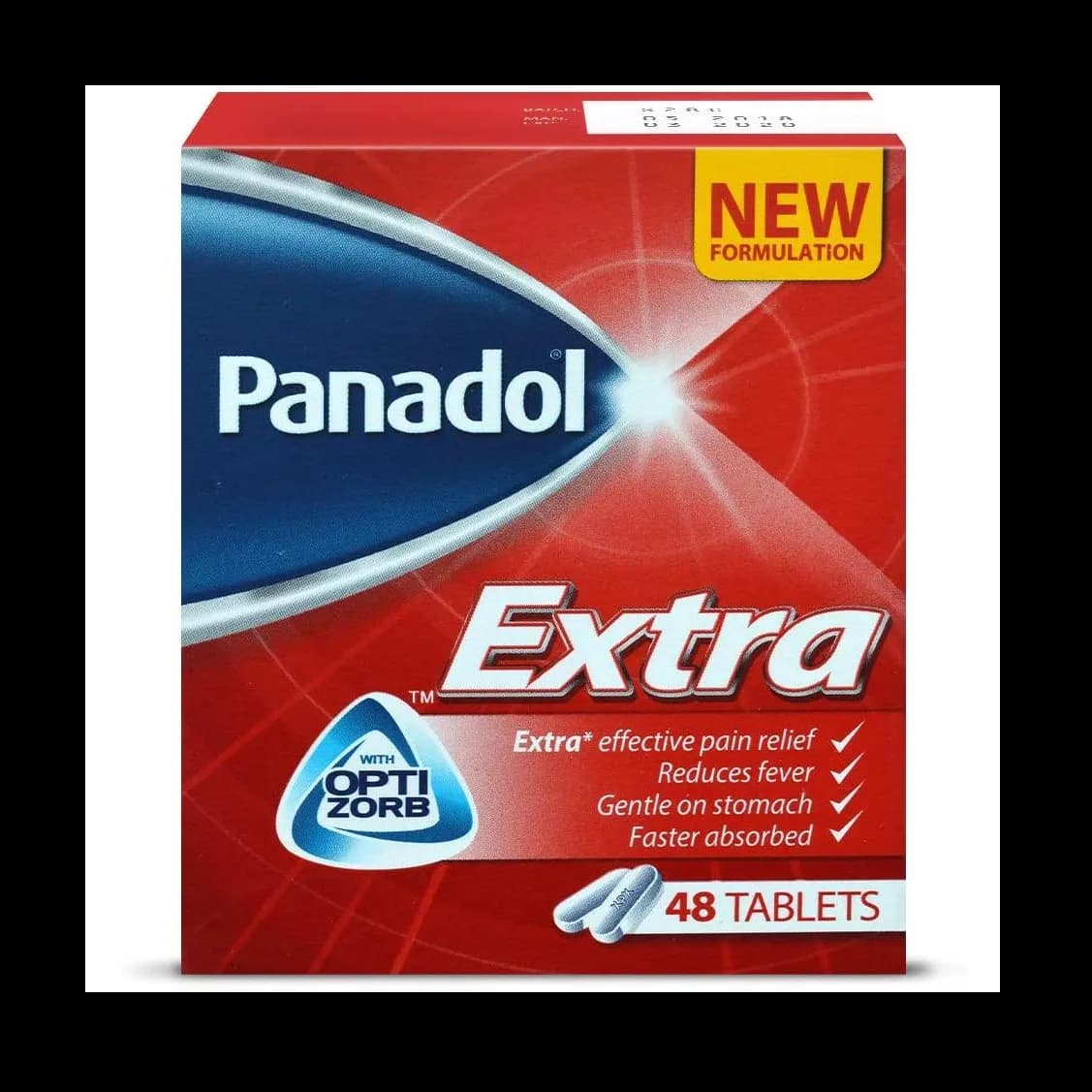 Panadol Extra Optizorb Tab 48 S