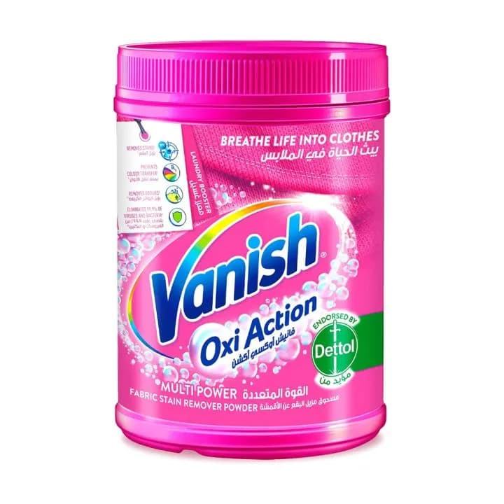 Vanish Power Oxi Action Pink  Powder 1Kg