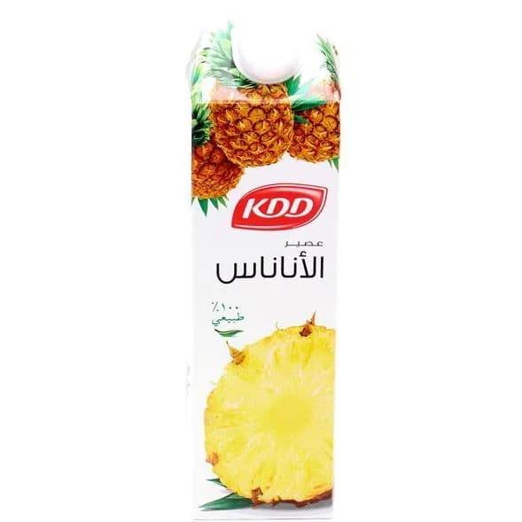 Kdd Pineapple Juice 1Ltr