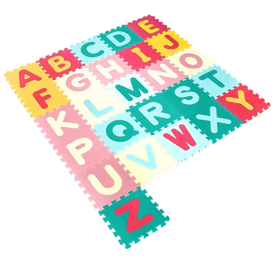 Moon Puzzle Activity Floor Mat Alphabet 26Pcs