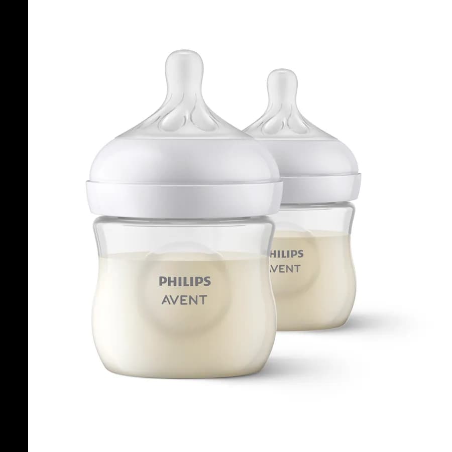 Philips Avent Natural 3.0 Feeding Bottle 125Ml (Pack Of 2)