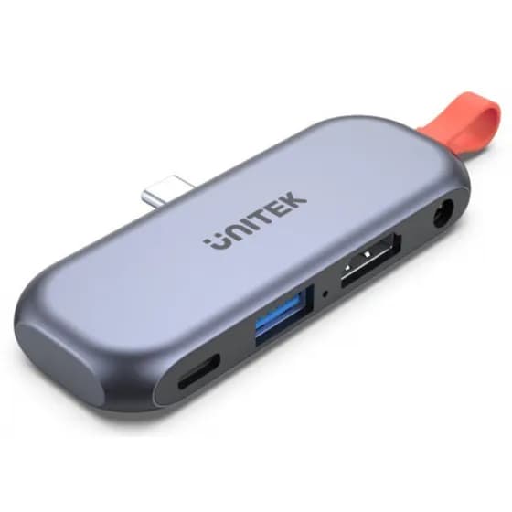 Unitek Uhub Q4 Lite 4 In 1 Usb-c Hub / For Ipads & Macbooks