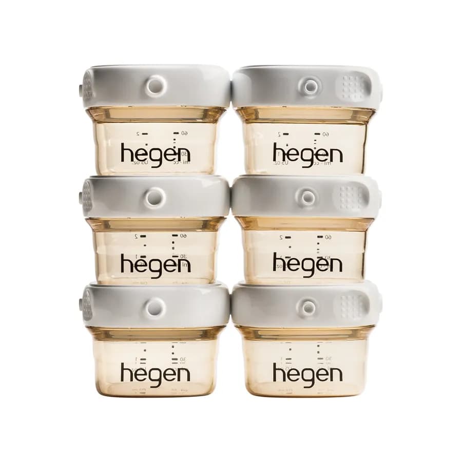 Hegen Pcto 60Ml/2Oz Breast Milk Storage Ppsu (Pack Of 6)