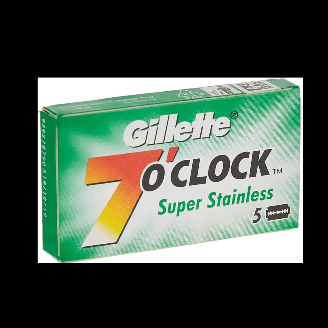 Gillette 7 O'clock Super Stainless 5 Psc