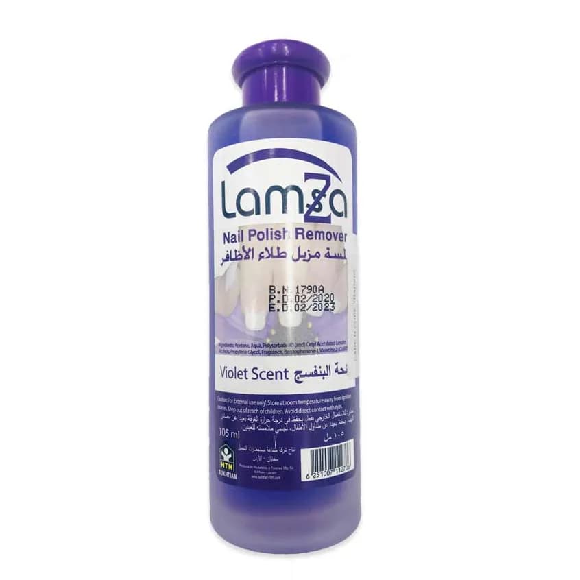 Lamsa Nail Polish Remover Violet Scent