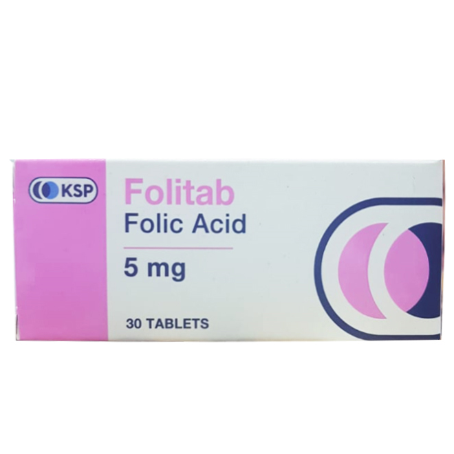 Folitab 5Mg Tablets - 30'S