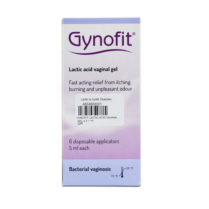 Gynofit Lactic Acid Vaginal Gel - 6 X 5Ml