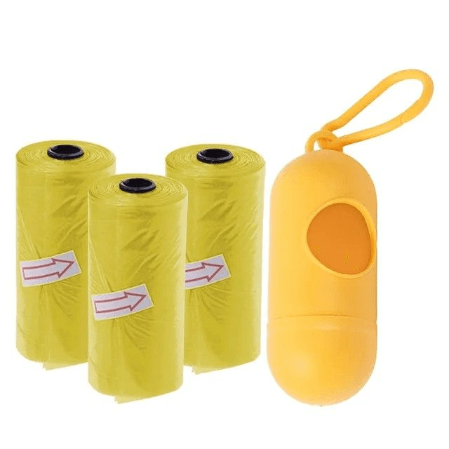 Star Babies Scented Bag With Dispenser Pack Of 3-45 Bags Yellow