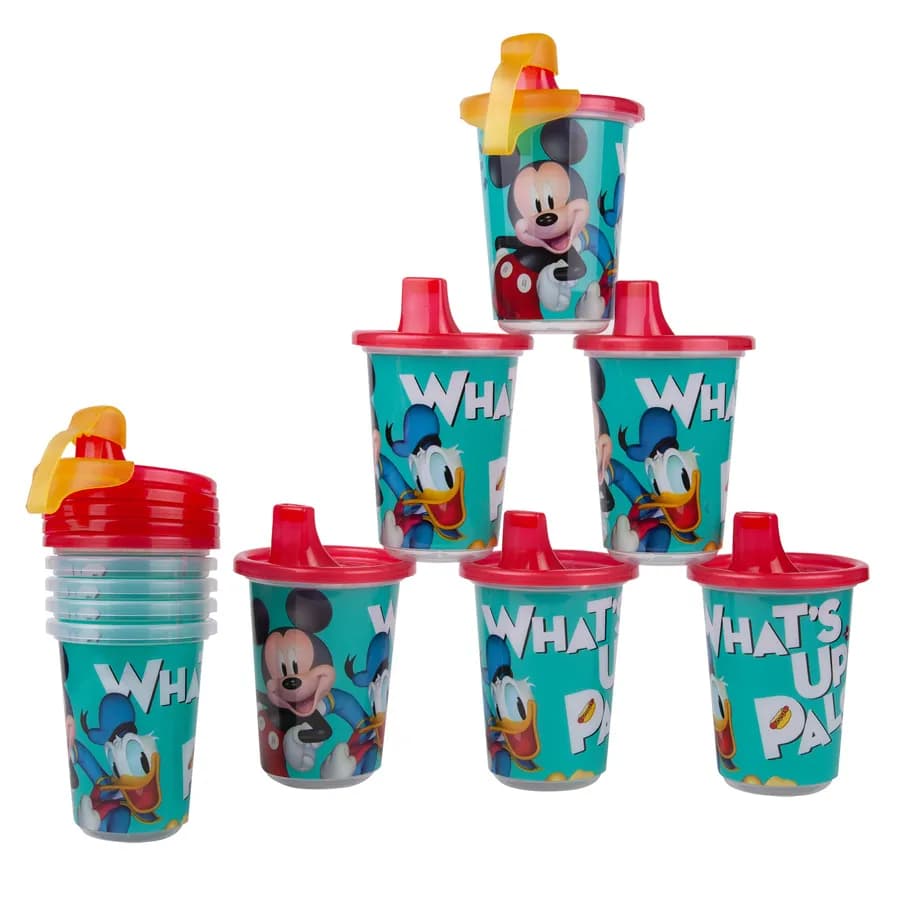 The First Years Mickey Take & Toss 10Oz Sippy Cup - Pack Of 10