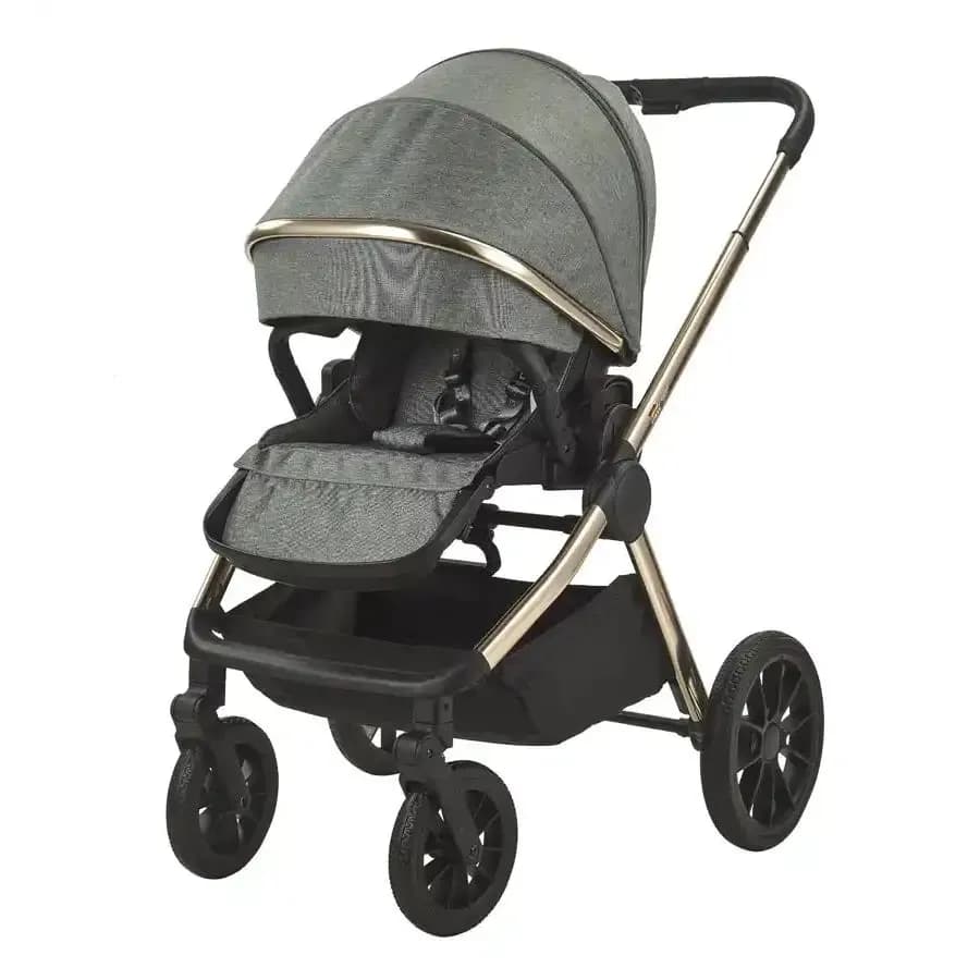 Gokke Reversible Baby Stroller Bj02Gg (Grey And Gold)