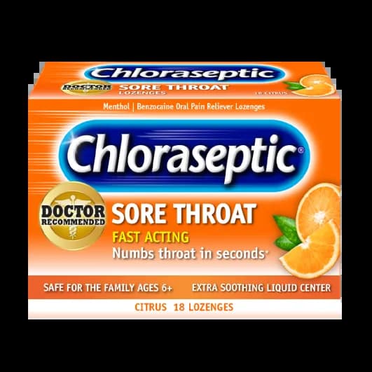 CHLORASEPTIC CITRUS LOZENGES 18 S