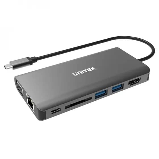 Unitek Uhub 8 In 1 Hub With Pd / 100w