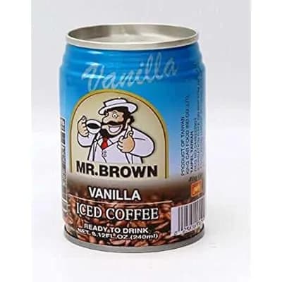 Mr. Brown Vanilla Iced Coffee 240 Ml