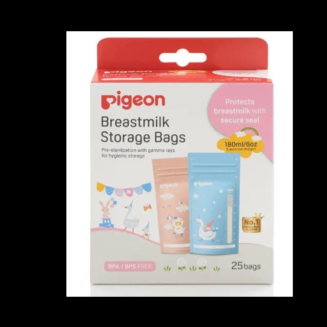 Pigeon Breast Milk Storage Bags 180 Ml P 26208