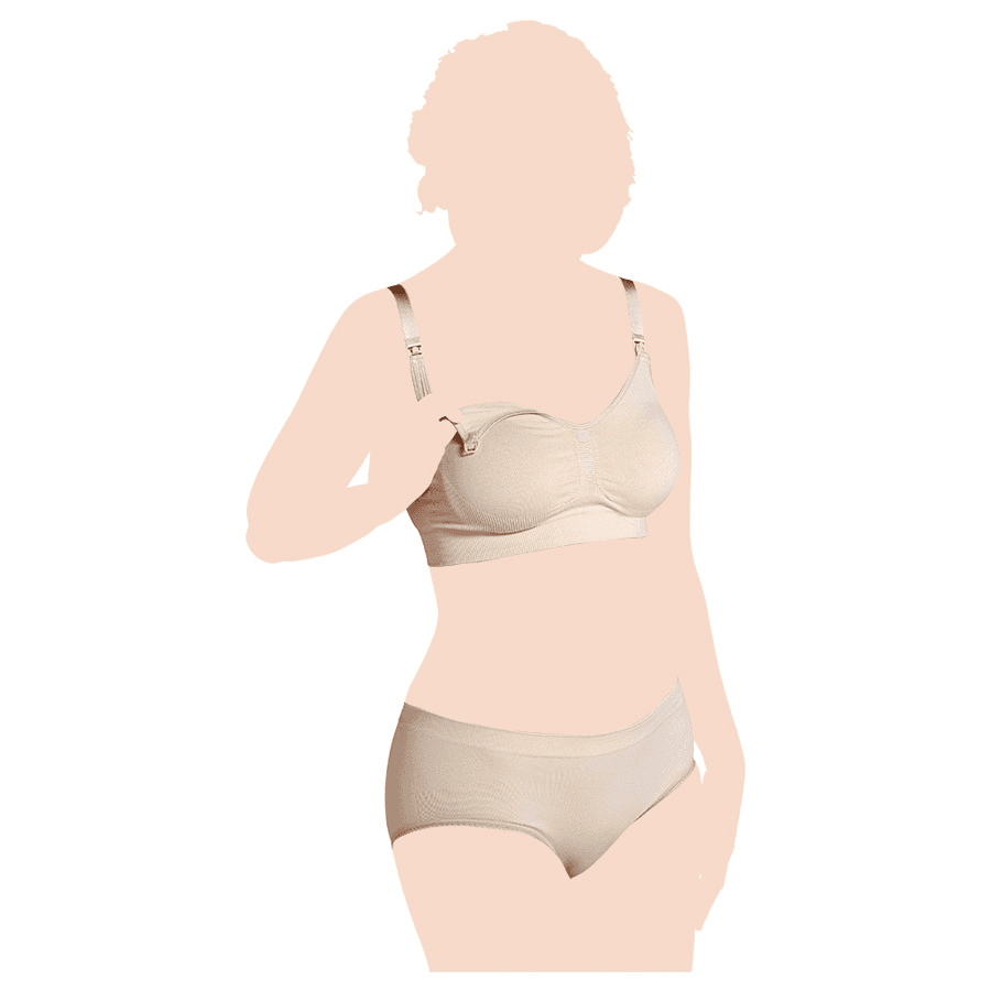 Carriwell - Original Maternity & Nursing Bra (Honey) - Small