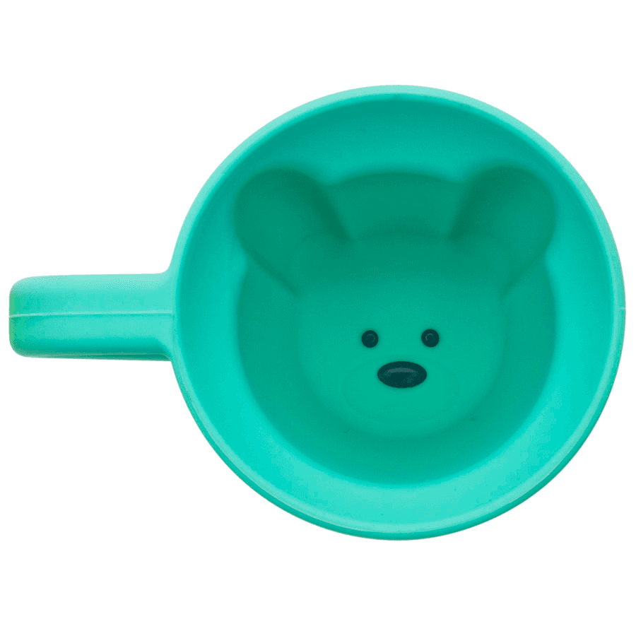 Melii Silicone Mug Turquoise Bear